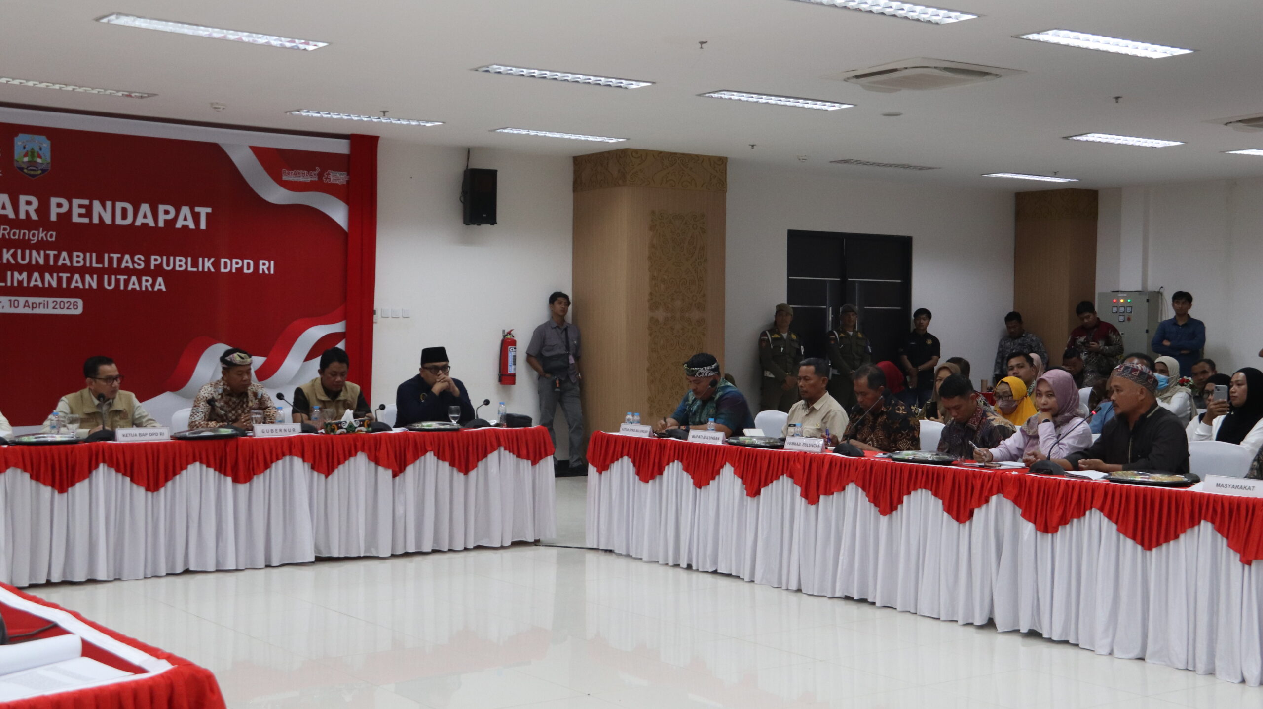 Bahas Isu KIHI-KIPI, BAP DPD RI gelar RDPU di Kantor Gubernur Kaltara